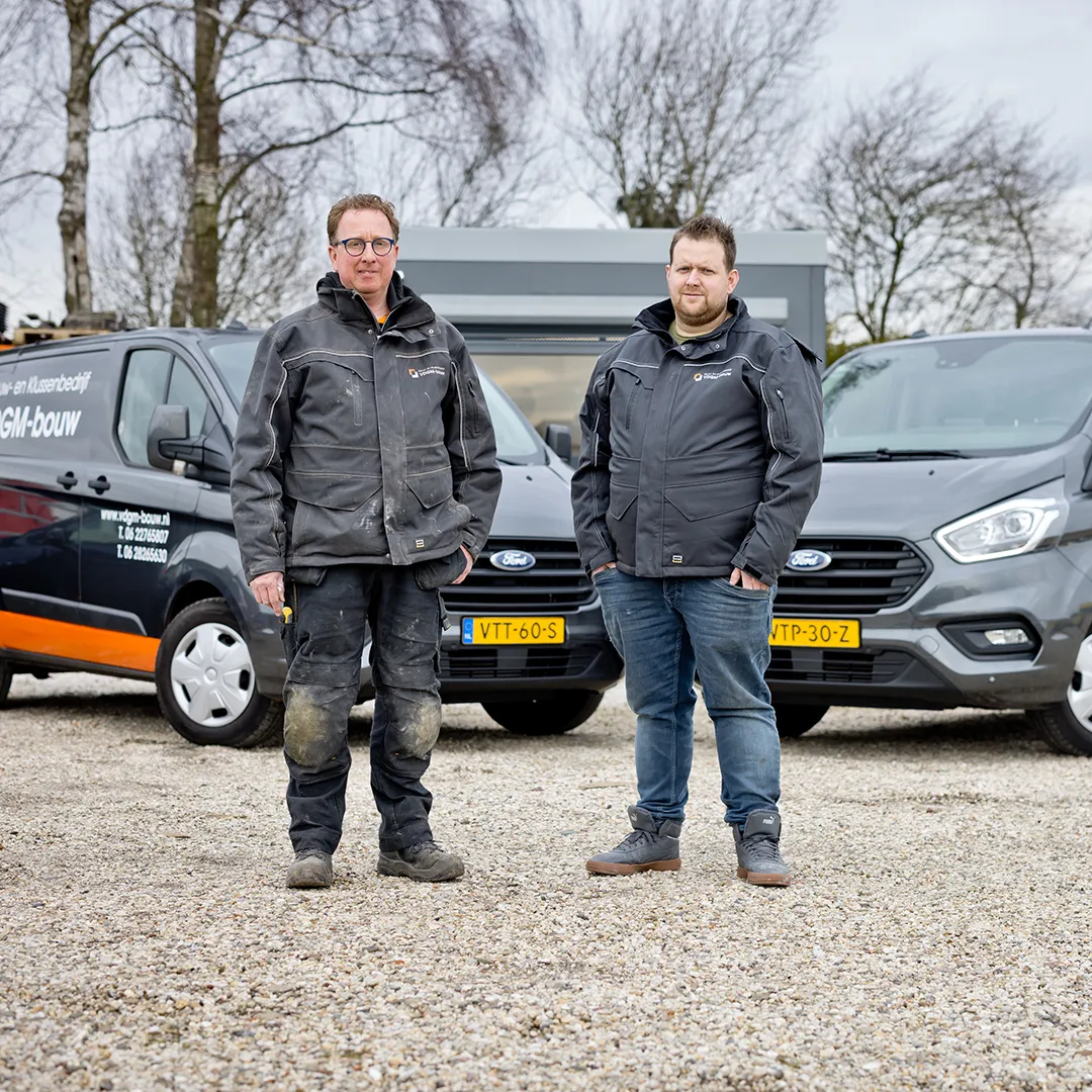 VDGM-bouw Jan-Jaap en Wilfred